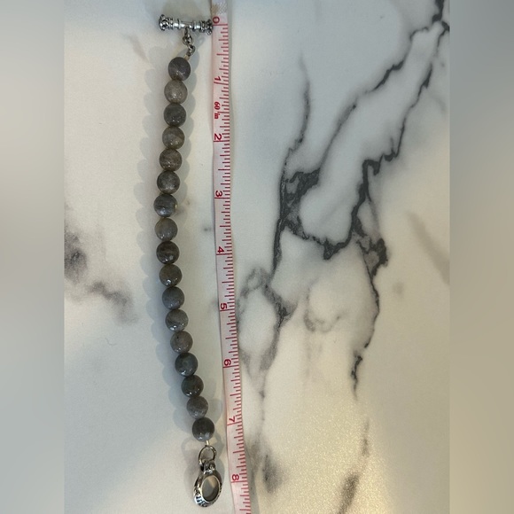 King Baby Labradorite Bracelet With Toggle Clasp - Picture 9 of 9